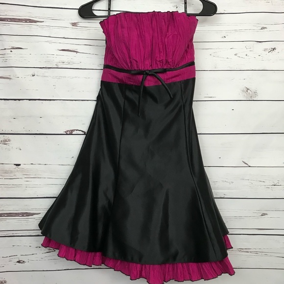 NWT Jessica McClintock Strapless Dress Sz 5 - Picture 1 of 4